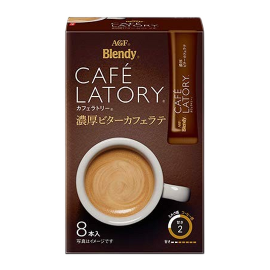 Blendy Cafe Latory Bitter Cafe Latte (Box of 8)