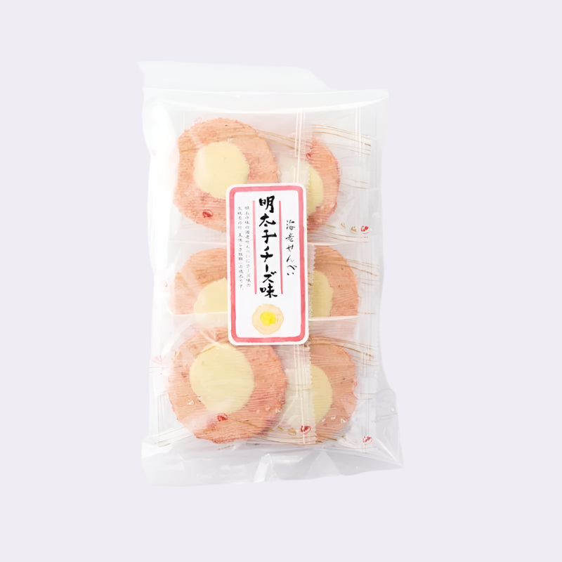 Densundo Shrimp Crackers Mentaiko Cheese Flavor