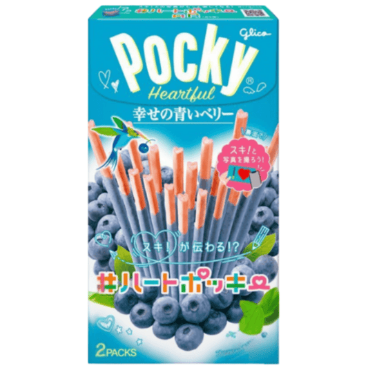 Pocky Heartful Blueberry