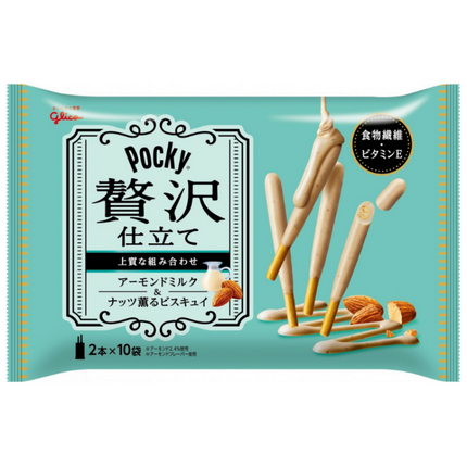 Pocky Almond Milk & Nuts Biscuit (Bag of 20)