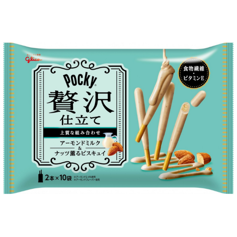 Pocky Almond Milk & Nuts Biscuit (Bag of 20)