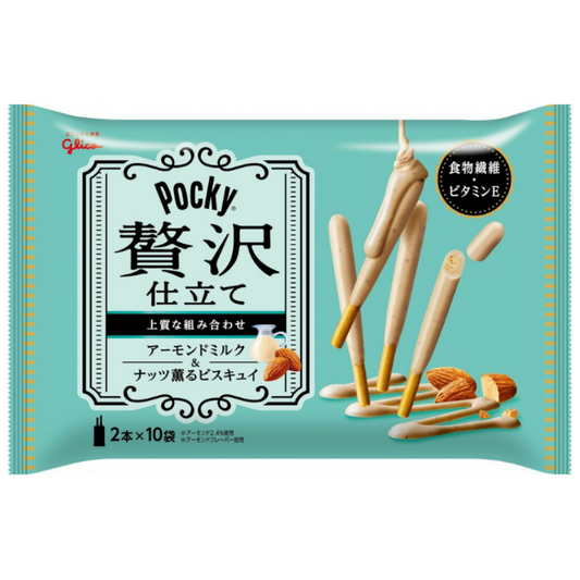 Pocky Almond Milk & Nuts Biscuit (Bag of 20)