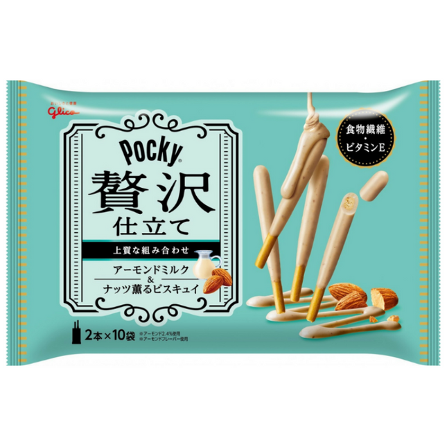 Pocky Almond Milk & Nuts Biscuit (Bag of 20)