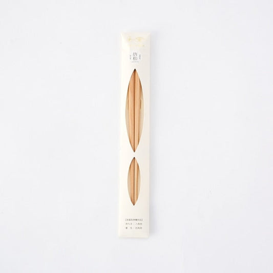 Japanese fine wood chopsticks, Shinshu larch
