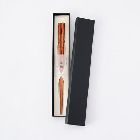 Japanese fine wood chopsticks, Tokyo cherry blossom