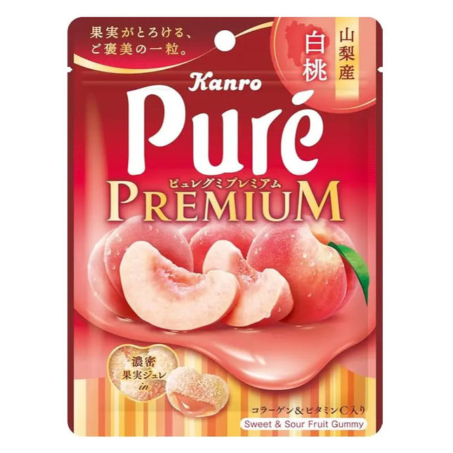 Puré Premium Gummy Yamanashi White Peach