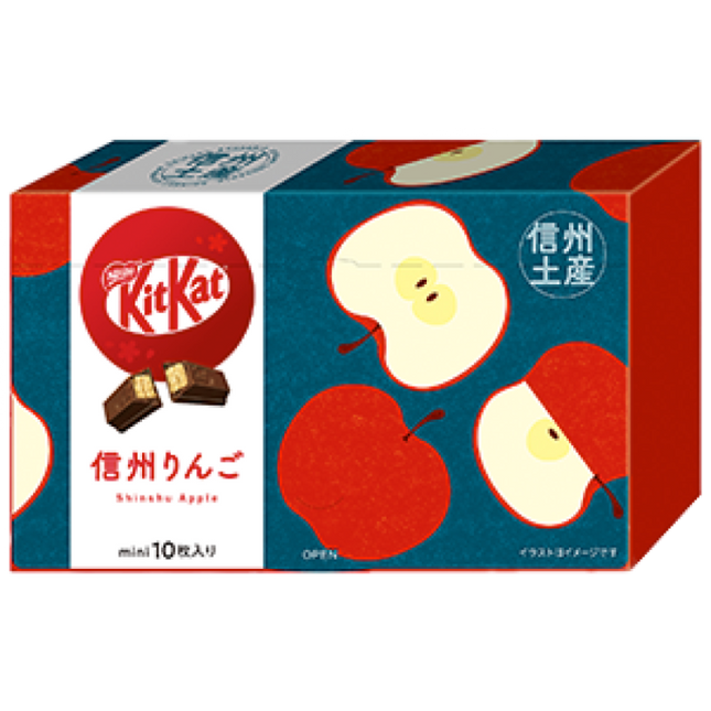 KitKat Mini Shinshuu Apple (Box of 10)