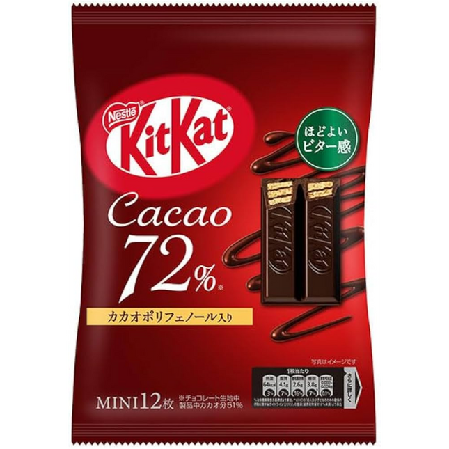 KitKat Mini Cacao 72% (Bag of 12)