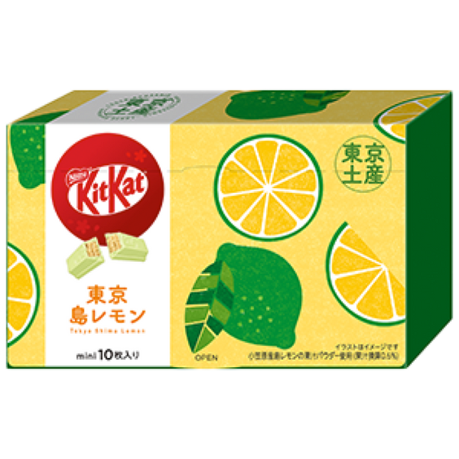 KitKat Mini Tokyo Shima Lemon (Box of 10)