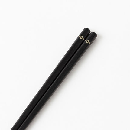 Laminated wood chopsticks, Black Ink 23cm