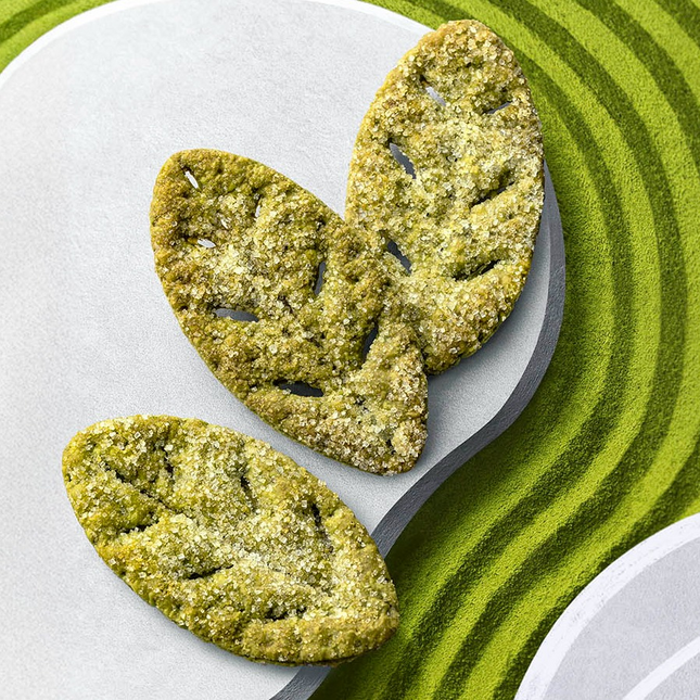 Matcha Leaf Pie