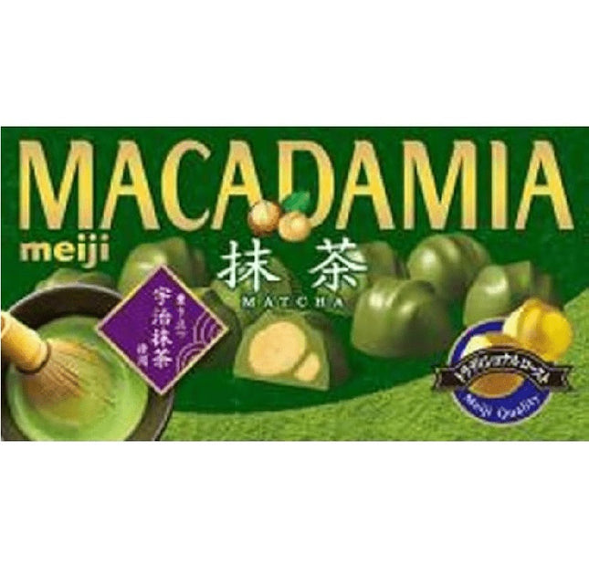 Matcha-Chocolate Covered Macadamia Nuts