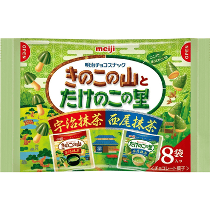 Chocolate Mushroom & Bamboo Shoots Matcha Pack