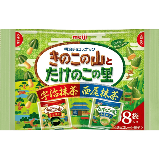 Chocolate Mushroom & Bamboo Shoots Matcha Pack