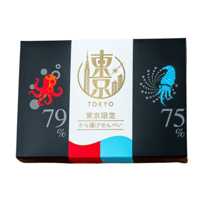 Octopus and Squid Karaage Senbei (Box of 10)