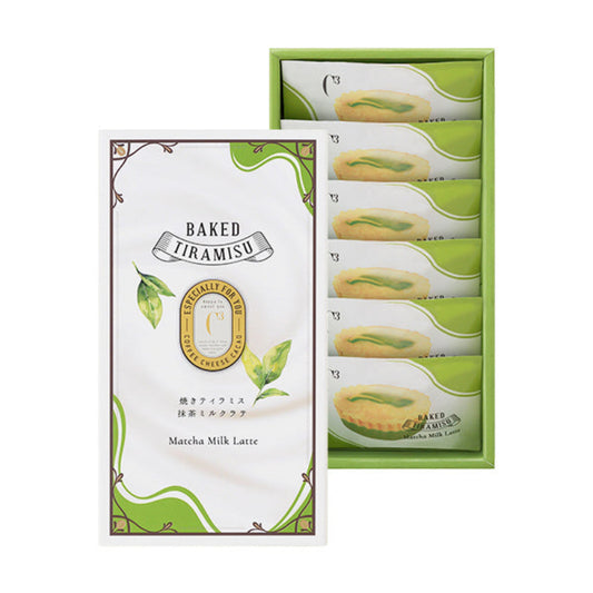 Baked Tiramisu Matcha (Box of 6)
