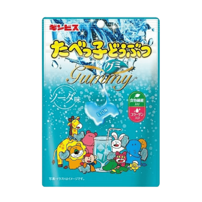 Tabekko Doubutsu Gummy Soda Flavor