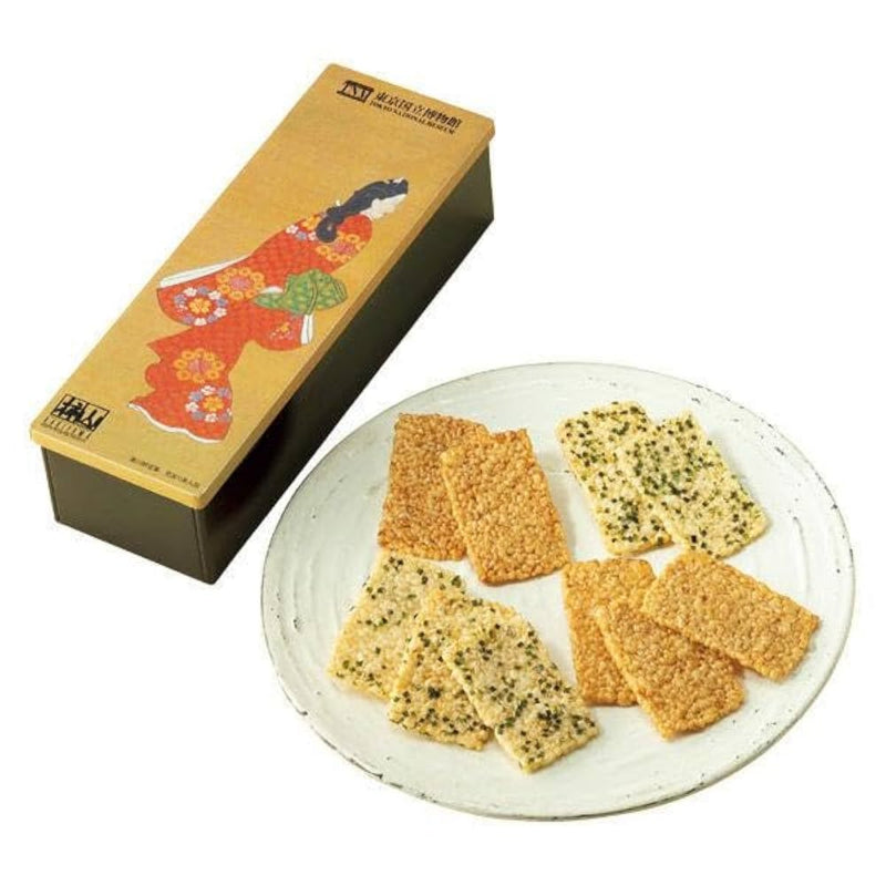 Tokyo National Museum Akasaka Kakiyama Soy Sauce and Seaweed Senbei