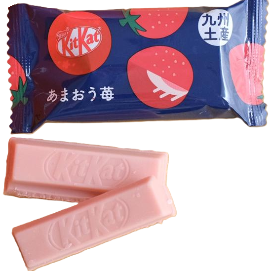KitKat Mini Kyuushuu Amaou Strawberry (Box of 10)